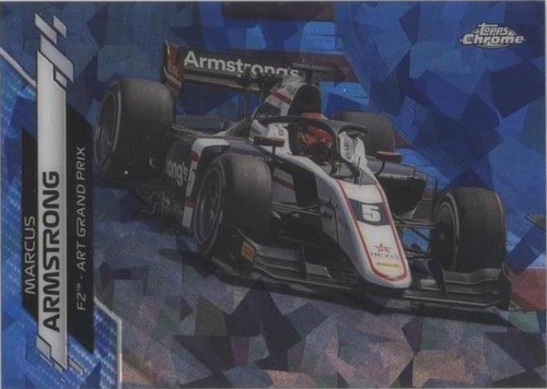 2020 Topps Chrome Sapphire Edition Formula 1 - Marcus Armstrong #67