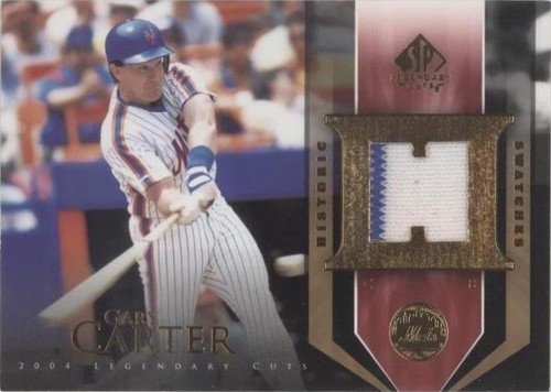 2004 SP Legendary Cuts - Gary Carter #HS-GC