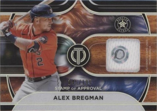 2022 Topps Tribute - Alex Bregman #SOA-AB