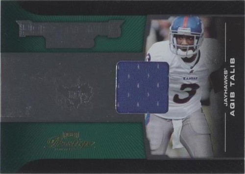 2008 Prestige Aqib Talib #PPI-14