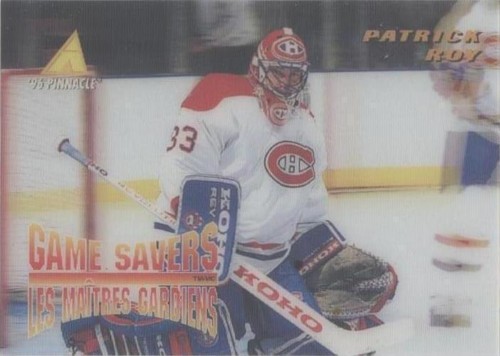1995-96 Pinnacle McDonald's - Patrick Roy #MCD-25