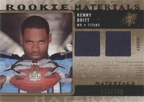 2009 SPx Kenny Britt #RM-KB