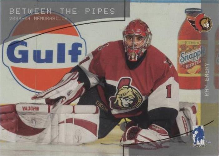 2003-04 In the Game Be A Player Memorabilia - Ray Emery #154