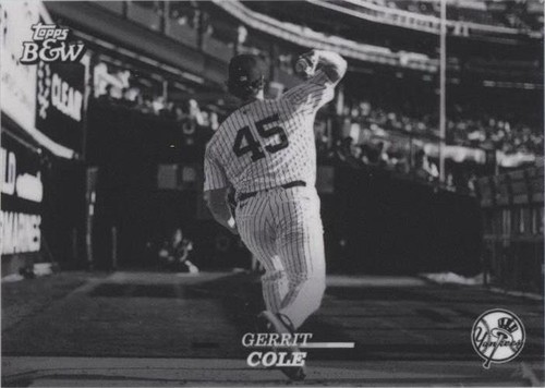2024 Topps Black & White - Gerrit Cole #100