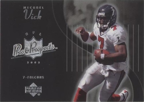 2003 Upper Deck Pros & Prospects Michael Vick #92