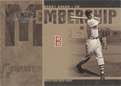 2005 Donruss Classics - Bobby Doerr #MS-1
