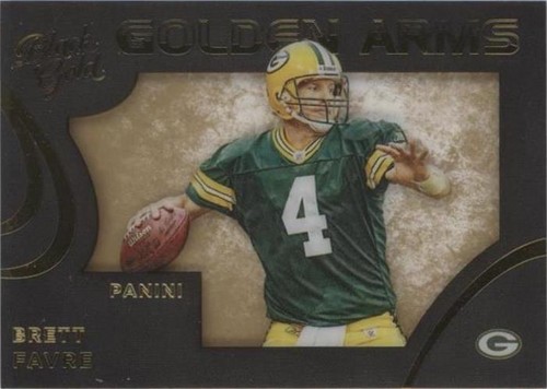2015 Panini Black Gold Brett Favre #GA-11