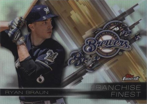 2016 Topps Finest - Ryan Braun #FF-RB