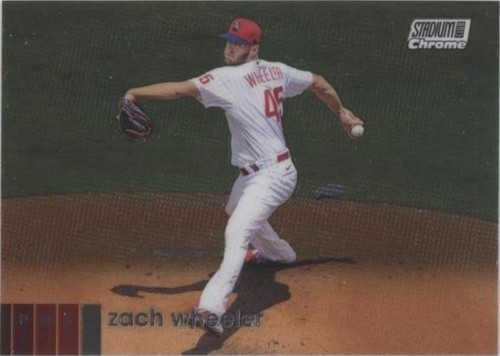 2020 Topps Stadium Club Chrome - Zack Wheeler #328