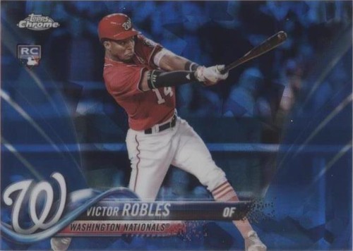 2018 Topps Chrome Sapphire Edition - Victor Robles #166