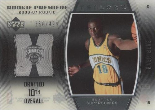 2006-07 Upper Deck Trilogy - Saer Sene #121