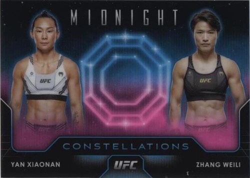 2024 Topps Midnight UFC - Yan Xiaonan Zhang Weili #CO-17