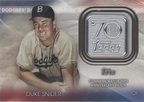 2021 Topps - Duke Snider #T70P-DS