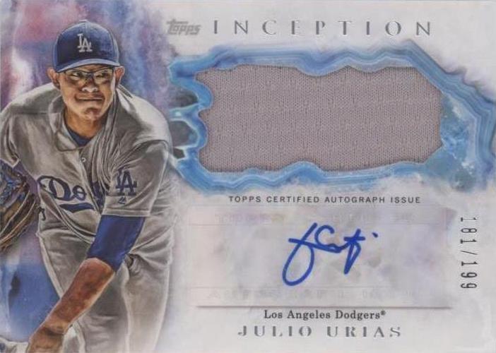 2017 Topps Inception - Julio Urias #IAP-JU