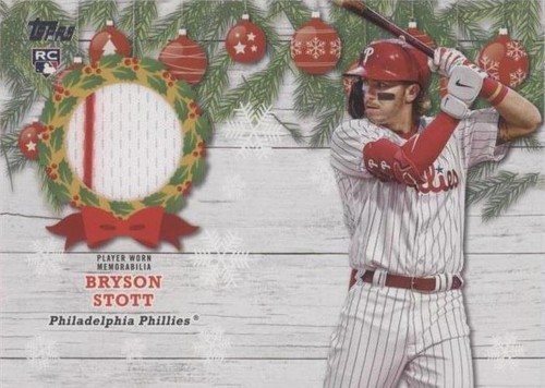 2022 Topps Holiday - Bryson Stott #WRC-BS