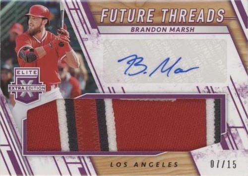 2019 Panini Elite Extra Edition - Brandon Marsh #FTS-BR