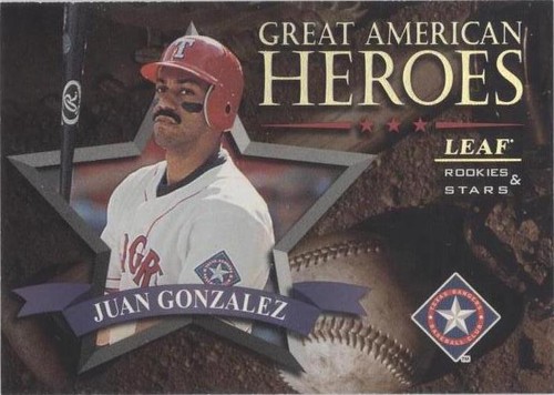 1998 Leaf Rookies & Stars - Juan González #10