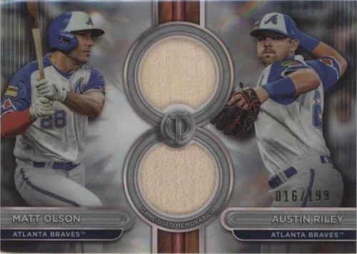 2024 Topps Tribute - Austin Riley Matt Olson #DR2-OR