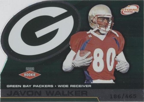 2002 Pacific Atomic Javon Walker #135