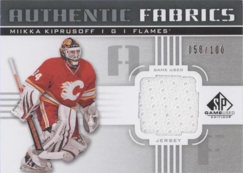 2011-12 SP Game Used Edition - Miikka Kiprusoff #AF-MK