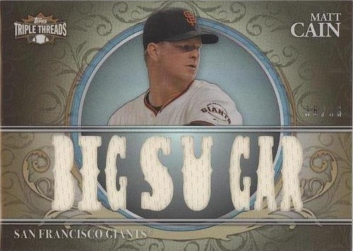 2013 Topps Triple Threads - Matt Cain #TTR-MCA3