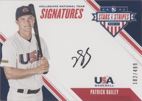2020 Panini USA Baseball Stars & Stripes - Patrick Bailey #CNT PB