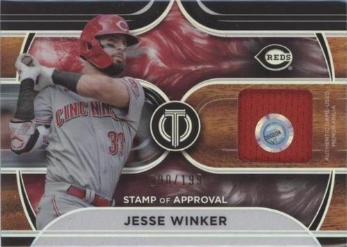 2022 Topps Tribute - Jesse Winker #SOA-JW