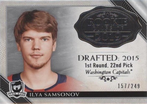 2018-19 Upper Deck The Cup - Ilya Samsonov #2019-IS