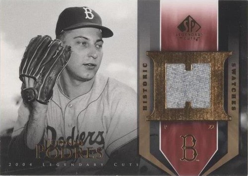 2004 SP Legendary Cuts - Johnny Podres #HS-JP