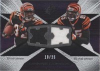 2008 SPx Chad Johnson Rudi Johnson #WC78
