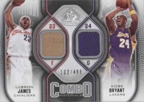 Michael Jordan & LeBron James 2009-10 SP Game Used Dual Michael Jordan & LeBron James 2009-10 SP Game Used Dual