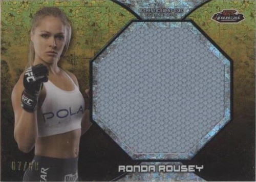 2013 Topps Finest UFC - Ronda Rousey #FFM-RR