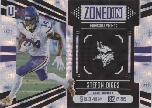2017 Panini Unparalleled Stefon Diggs #ZI-2