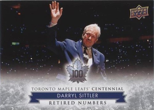 2017 Upper Deck Toronto Maple Leafs Centennial - Darryl Sittler #133