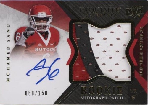 2012 Exquisite Collection Mohamed Sanu #139