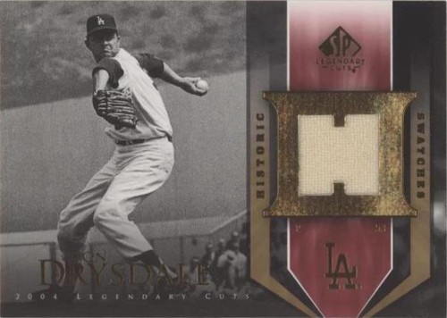 2004 SP Legendary Cuts - Don Drysdale #HS-DD