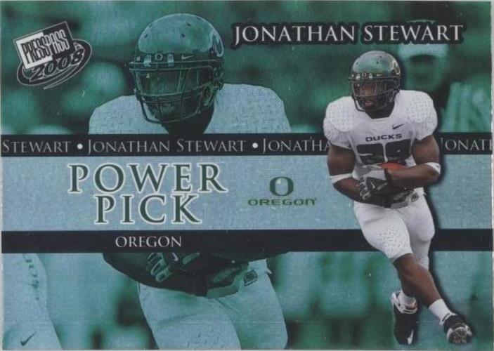 2008 Press Pass Jonathan Stewart #104