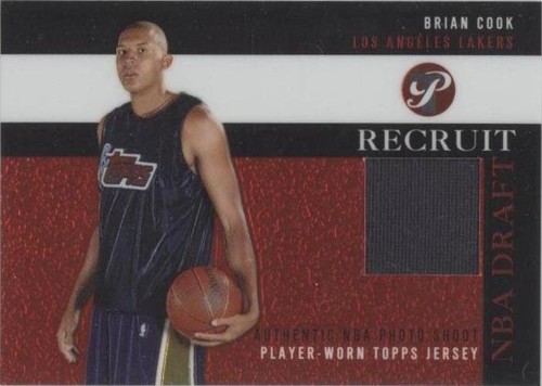 2003-04 Topps Pristine - Brian Cook #PR-BC
