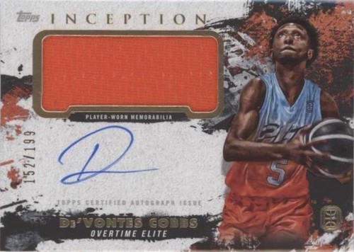 2021-22 Topps Inception OTE Overtime Elite - De'Vontes Cobbs #IAPC-DC