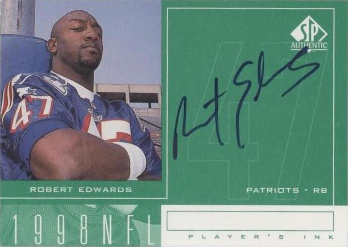 1998 SP Authentic Robert Edwards #RE