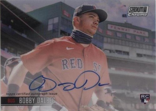 2021 Topps Stadium Club Chrome - Bobby Dalbec #SCCBA-BD
