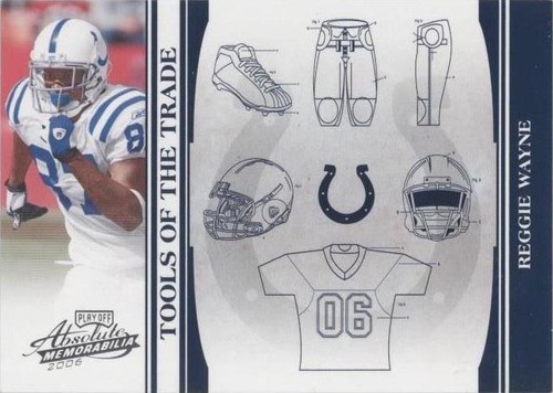 2006 Playoff Absolute Memorabilia Reggie Wayne #TOT-112