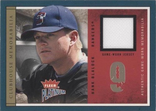 2004 Fleer Platinum - Hank Blalock #CLU-HB