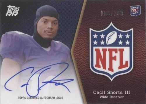 2011 Topps Rising Rookies Cecil Shorts #SRA-CS