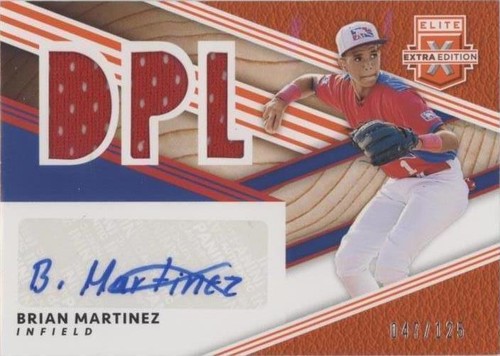 2020 Panini Elite Extra Edition - Brian Martinez #DMS-BM