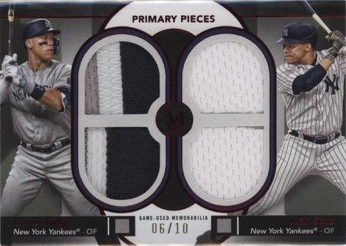 2024 Topps Museum Collection - Aaron Judge Juan Soto #DPQR-JUS