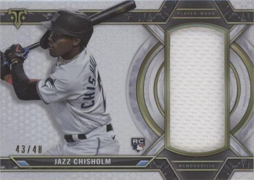 2021 Topps Triple Threads - Jazz Chisholm #SJR-JC