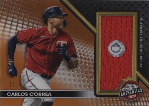2024 Topps Chrome - Carlos Correa #TCA-CCO