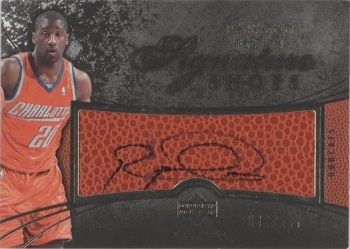 2007 2007-08 UD SWEET SHOT RICHARDSON FELTON SWATCHES JERSEY