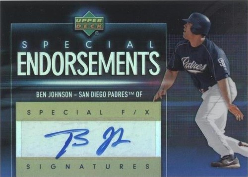 2006 Upper Deck Special F/X - Ben Johnson #SE-BJ